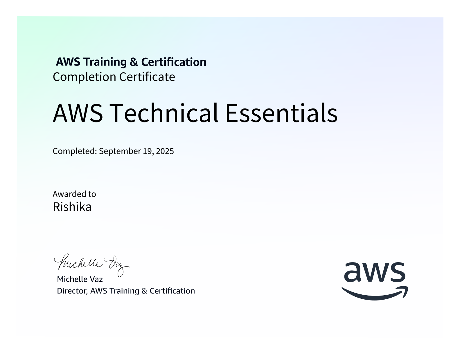 AWS Technical Essentials