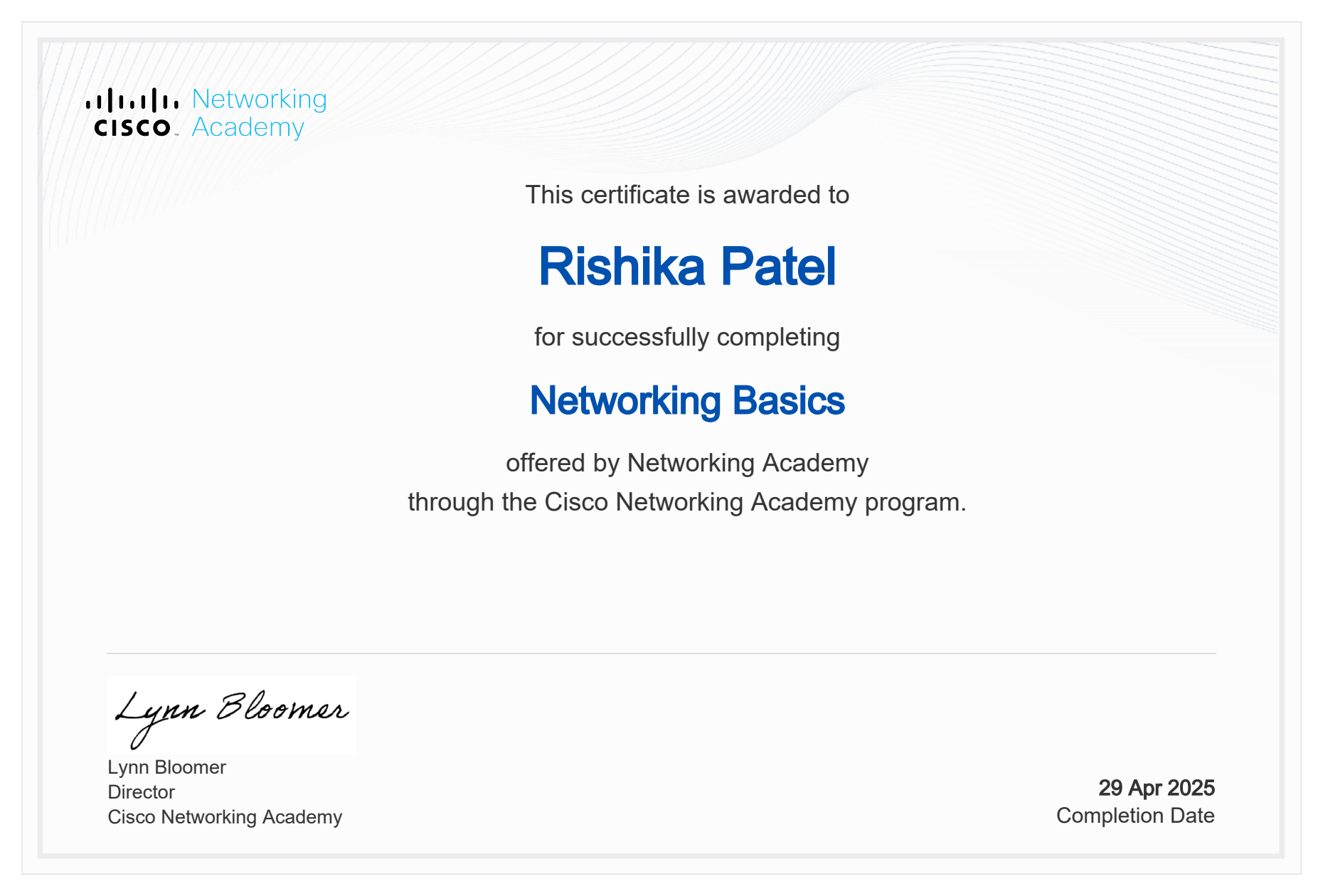 Networking Basics